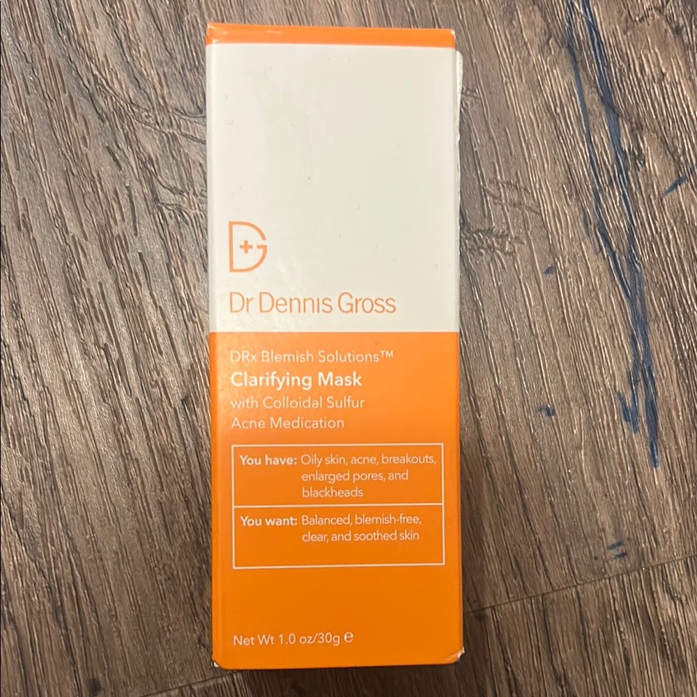 Clarifying Mask - Orange and White